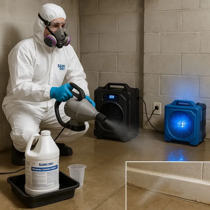 Sanitization and Odor Removal process in Santa Fe Springs, CA