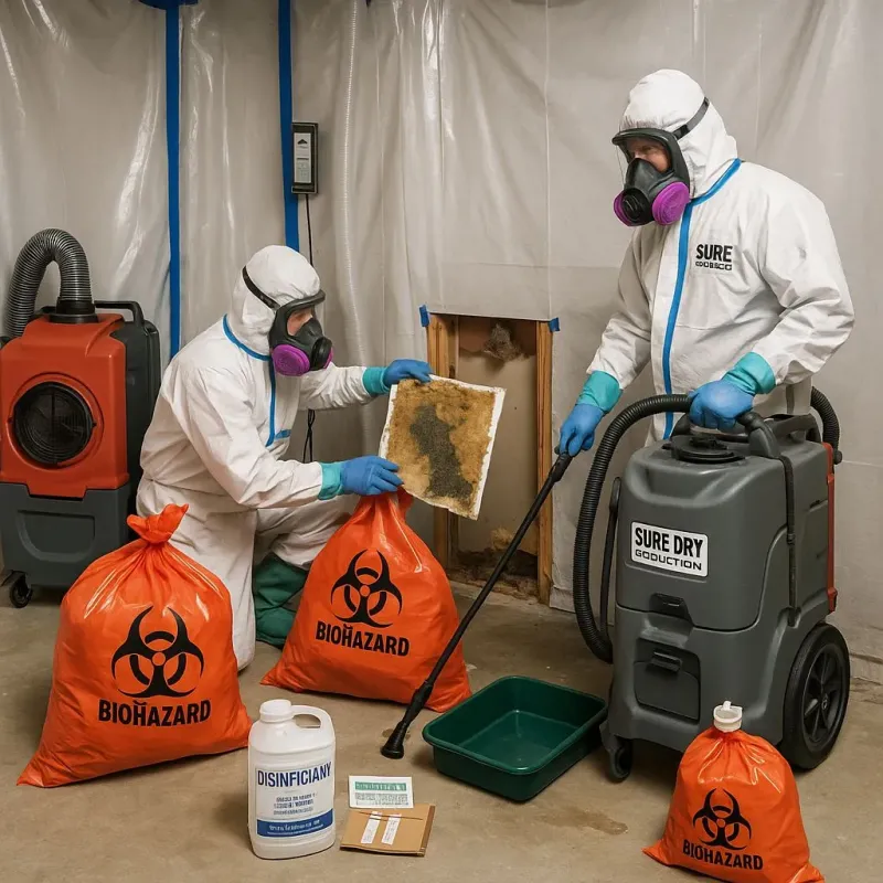 Contaminated Water Handling Protocols process in Santa Fe Springs, CA