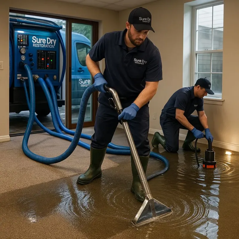 Water Extraction and Removal process in Santa Fe Springs, CA